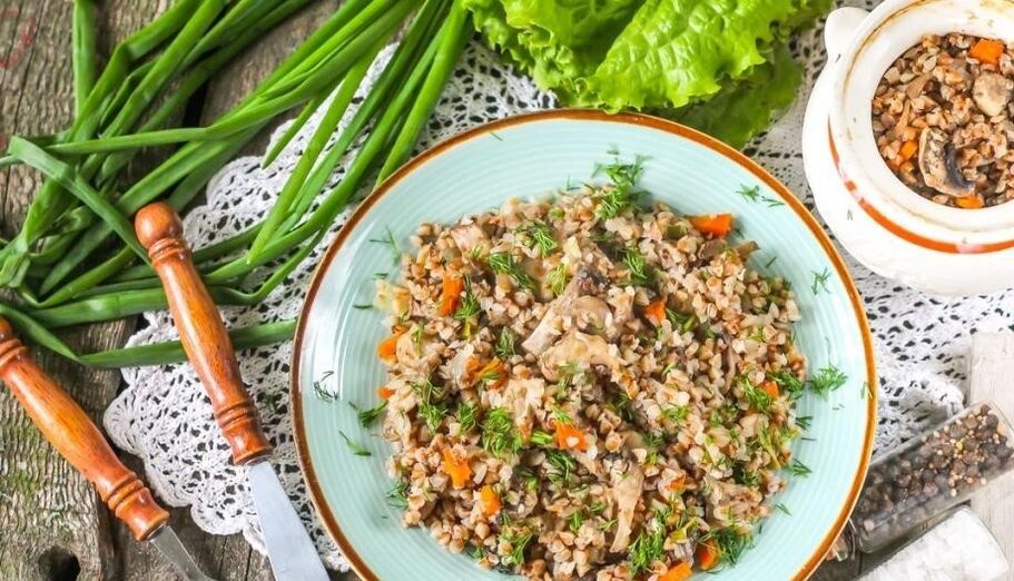 Classic buckwheat diet