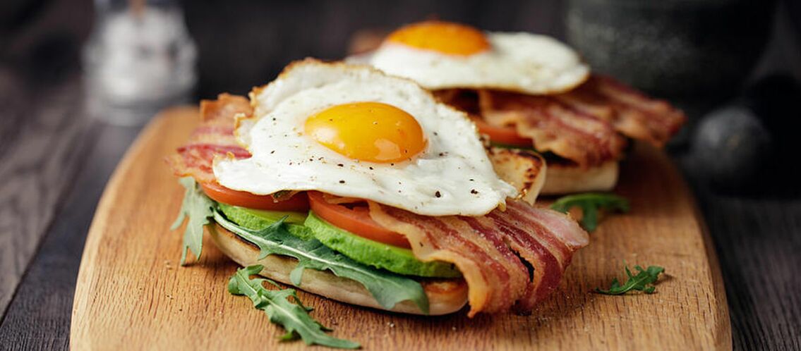 menu for the keto diet